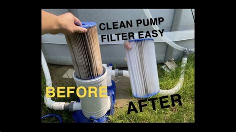 How To Clean Out Of Ground Pool Filter Cartridge” Bestway Coleman