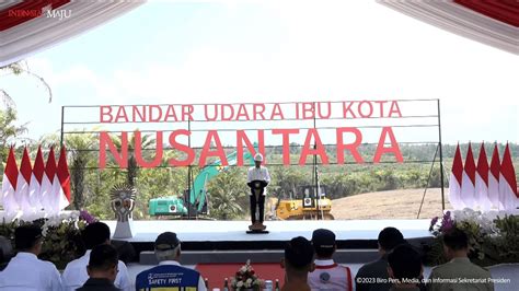 Groundbreaking Hari Ini Proyek Pembangunan Bandara Vvip Di Ikn Telah