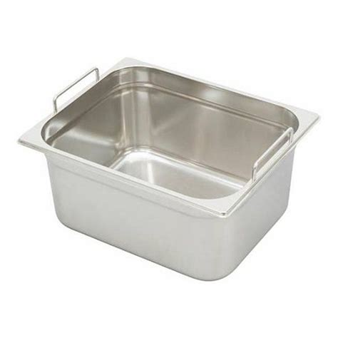 Гастроемкость из нержавеющей стали Hurakan GN-H 1/2-150 с ручками ...