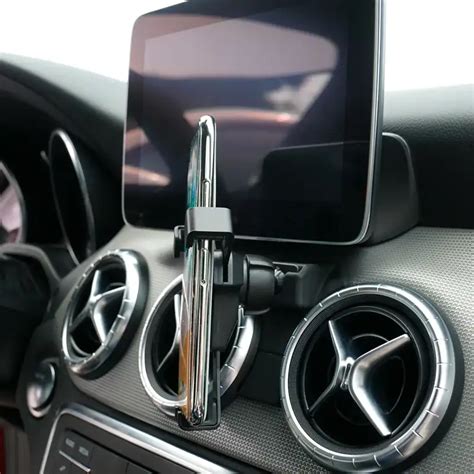 Car Mobile Phone Holder For Mercedes Benz C GLC CLA GLA Class W205 Air