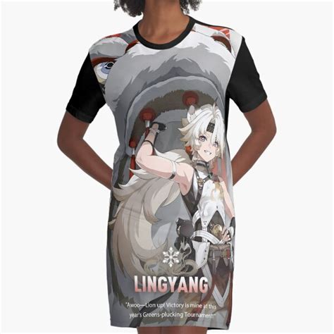 Wuthering Waves Lingyang Character Official Poster Graphic T Shirt