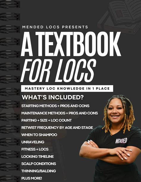 "A Textbook for Locs: The Loc Journey Survival Guide" – Essential Loc Co.