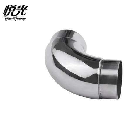 Stainless Steel Handrail Fittings Stair Degree Elbow Railing