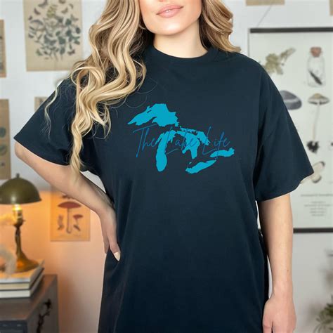 The Great Lakes Summer Vacation Shirt, the Lake Life Tee, Travel and