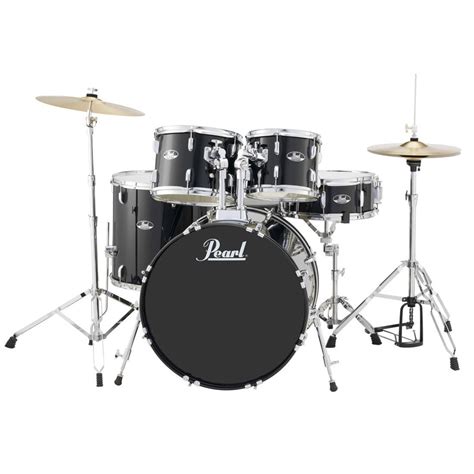 Pearl Drums Roadshow Rs525scc31 5 Piece Drum Set Charcoal Metallic