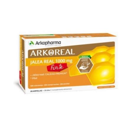 Arkoreal Jalea Real Fresca Forte 1000 Mg 20 Ampollas Denduki