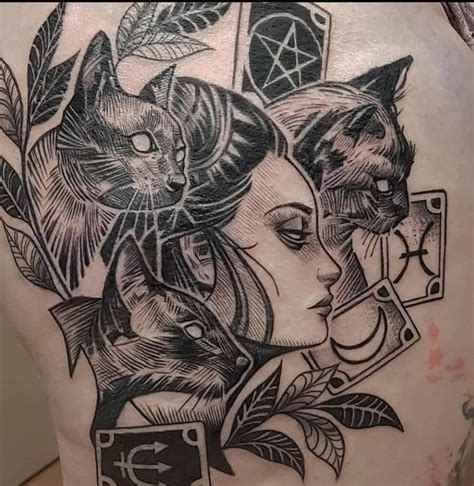 My Witchcraft Tattoo By Luis Orellana One Vision In Paderborn