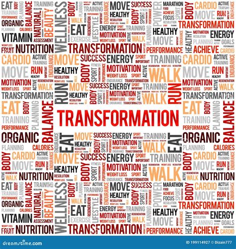 Transformation Word Cloud Stock Illustration Illustration Of Graphic