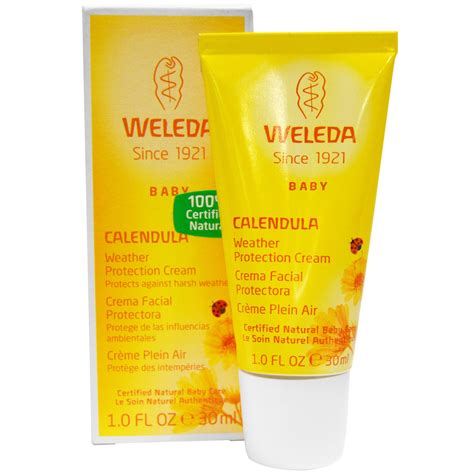 Weleda Weather Protection Cream Baby Calendula 1 0 Fl Oz 30 Ml