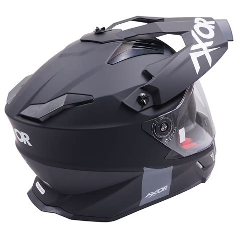 Axor X Cross Plain Adventure Motorcycle Helmet Bdla Motorbikes