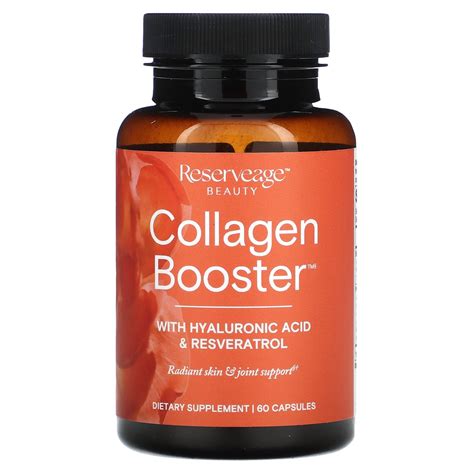 Reserveage Nutrition Collagen Booster Con Cido Hialur Nico Y