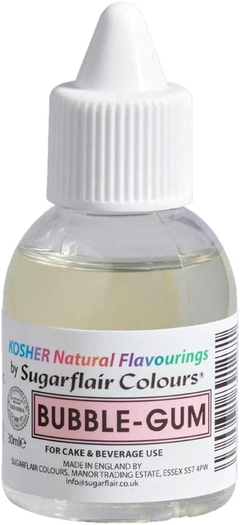 Sugarflair Bubblegum Flavouring Natural Food Flavouring For Baking