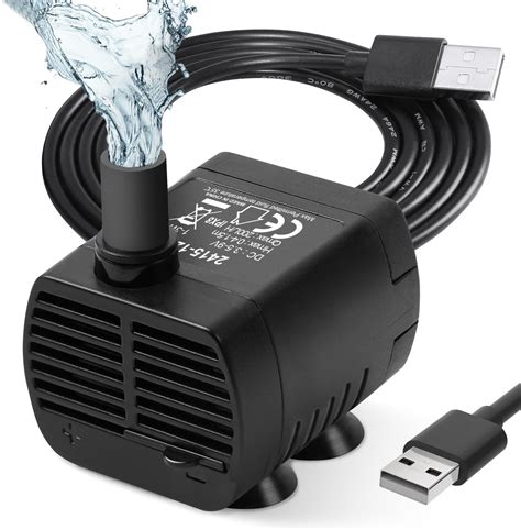 Flintronic Aquarium Pumpe Klein Usb Mini Wasserpumpe L H