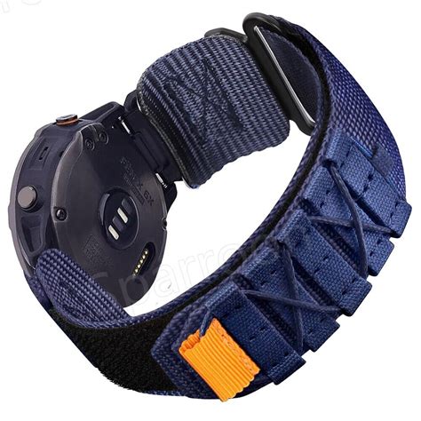 Quick Fit Nylon Watch Band Strap For Garmin Fenix 7 7X Sapphire 6 6X