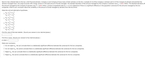 Solved companies. What is your conclusion about the | Chegg.com 