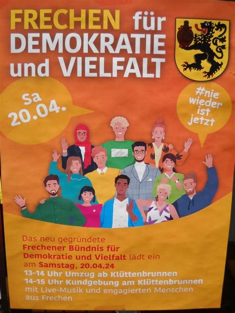 Frechener B Ndnis F R Demokratie Und Toleranz Gegen Demokratie Feinde