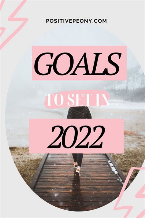 Goals to set in 2022 – Artofit