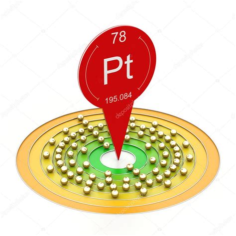 Platinum atom — Stock Photo © conceptw #24154471