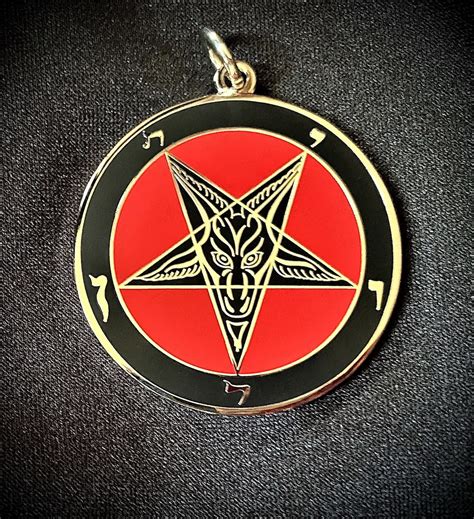 Sigil Of Baphomet Deicide Medallion 175 Etsy