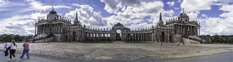 Panoramic View Of The University Potsdam Editorial Photography Image