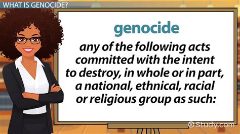 Genocide Definition Types Examples Lesson Study