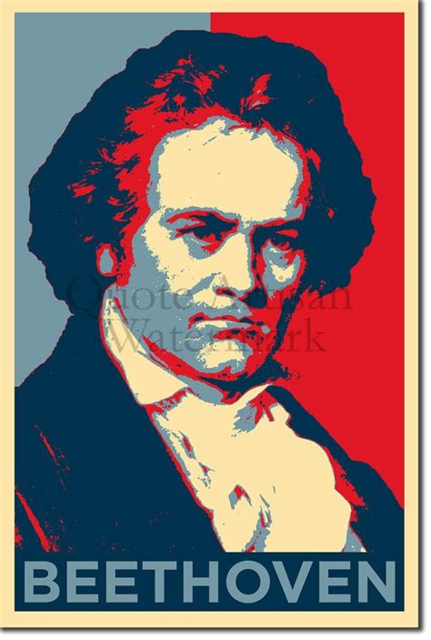 Ludwig Van Beethoven Original Art Print Photo Poster T Etsy Art