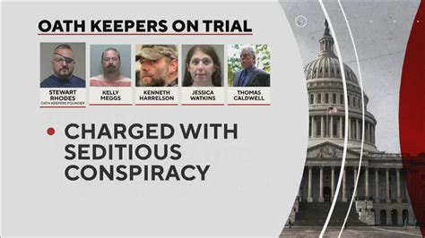 Trial Begins For Oath Keepers Group Charged With Crimes Related To