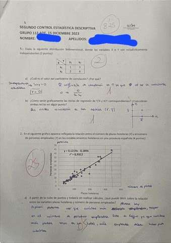 Examen Estadistica Descriptiva Pdf