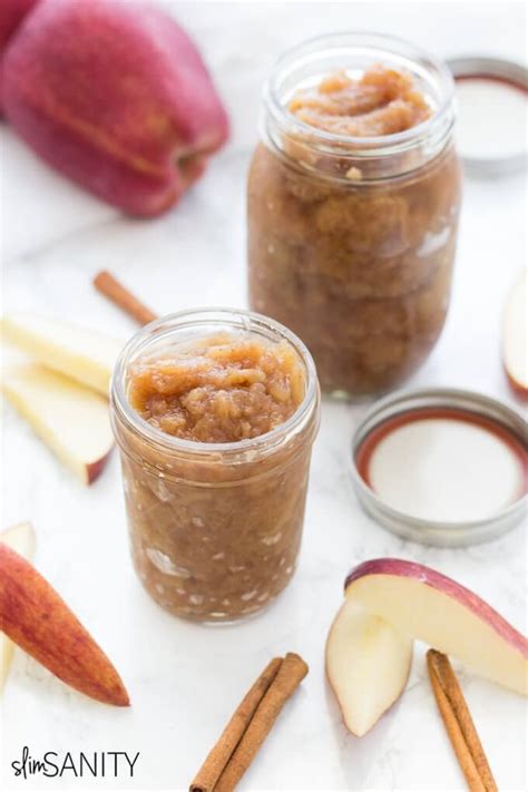 Crockpot Applesauce - Slim Sanity