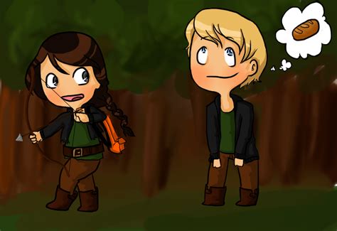 Katniss and Peeta Fanart by Mogoliz on DeviantArt