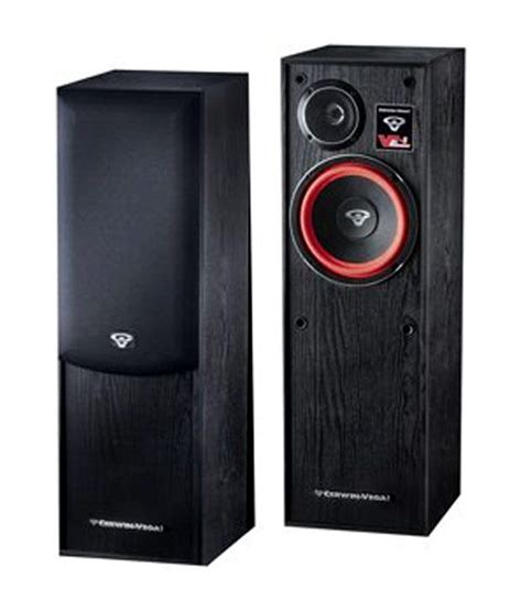 Buy Cerwin Vega Ve Way Home Audio Floor Tower Speaker Each Black