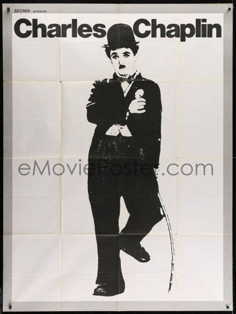 1 Of 1 9j800 Charlie Chaplin French 1p 1980s Full Length Portrait Of