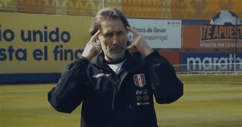 Fpf Ricardo Gareca Entrenador Seleccion Peruana Env A Mensaje A Los