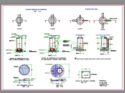 Sistema De Esgoto Em AutoCAD Baixar CAD 402 77 KB Bibliocad