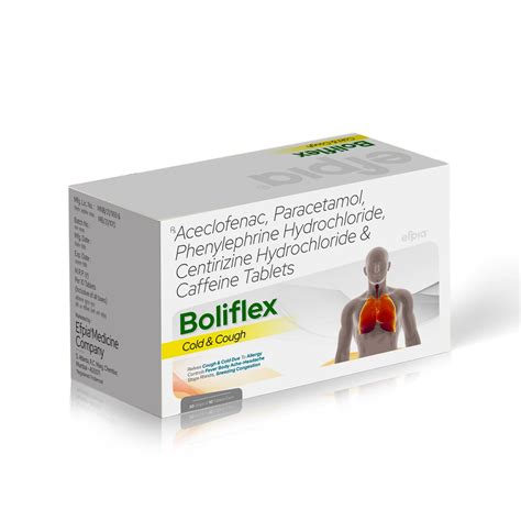aceclofenac paracetamol phenylephrine hydrochloride cetirizine