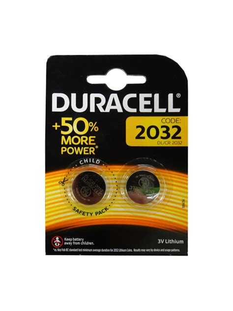 Batterij Duracell CR2032 - Indu-Tools