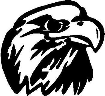 Eagle head, Vinyl decal sticker