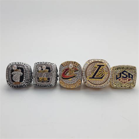 5 * LeBron James Championship Rings Replica – Kemp Ring®