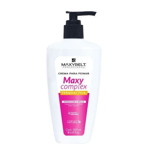 Crema De Peinar Termoactiva Maxycomplex Maxybelt Profesional