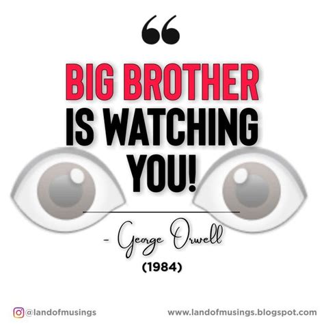 George Orwell Quotes, 1984 Quotes, Big Brother Quotes | 1984 quotes ...