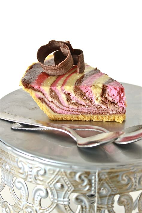 Neapolitan Zebra Cheesecake Overtime Cook