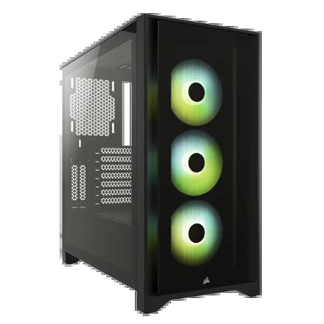 Gabinete Corsair Icue X Rgb Con Ventana Midi Tower Atx Usb