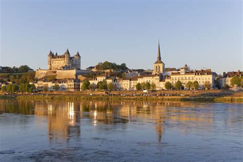 Saumur In The Loire Valley France