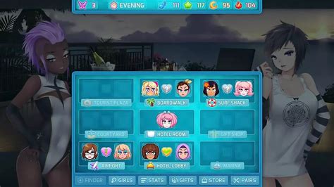 Huniepop Double Date Part Girl Lesbian Babes By Loveskysan Xhamster