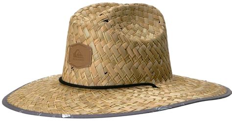 Quiksilver Outsider Straw Lifeguard Hat Tarmac Variable Camo Safari