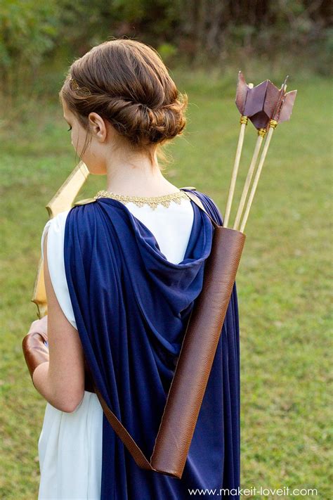 Diy Greek Goddess Costume Artemis Make It Love It Artofit