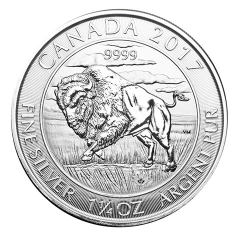 2021 Canadian Silver $8 Bison 1.25 Ounces | Golden Eagle Coins