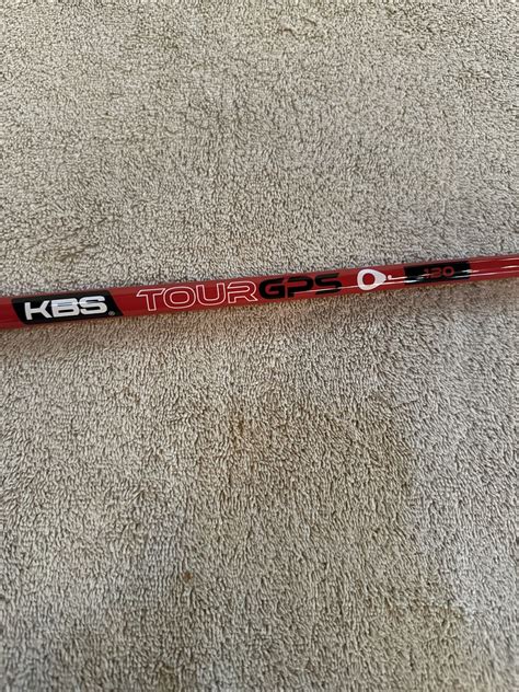 Kbs Tour Gps 120g Red Gloss Graphite Putter Shaft Uncut 38” 370” Brand