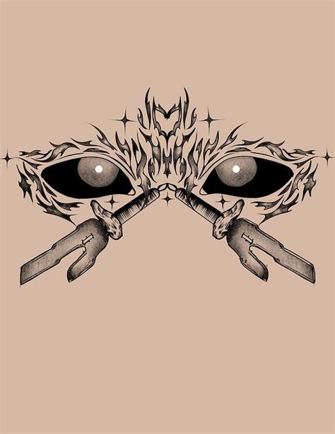 Toji inspired Tattoo design Digital Art by Brooklyn Boyd - Fine Art America