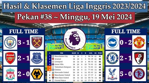 Hasil Liga Inggris Tadi Malam Manchester City Vs West Ham United